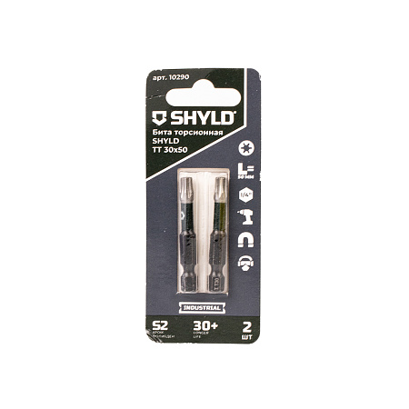 Бита SHYLD торсионная Torx Tamper 30х50 (2шт.)(10290)