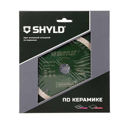 Круг алмазный SHYLD сплошной по керамограниту и плитке 150х22,23 мм (30240)