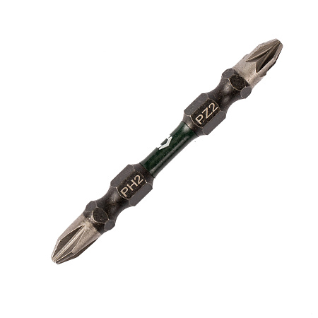 Бита SHYLD торсионная PH2-Pz2 двусторонняя х65 (10310)