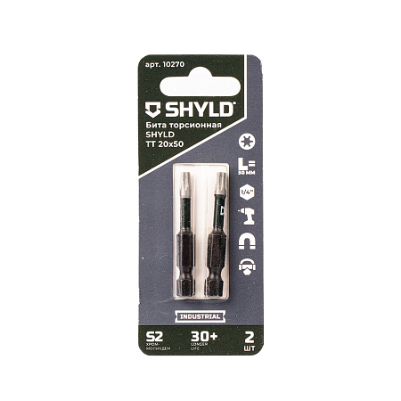 Бита SHYLD торсионная Torx Tamper 20х50 (2шт.)(10270)