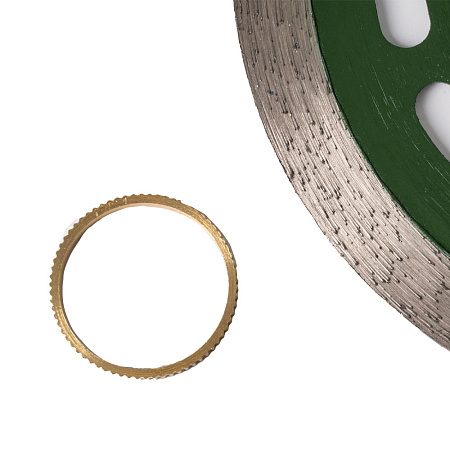 Круг алмазный SHYLD сплошной супертонкий по керамограниту и плитке 115х22,23 мм (30290)